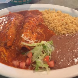 Beef Enchilada Plate