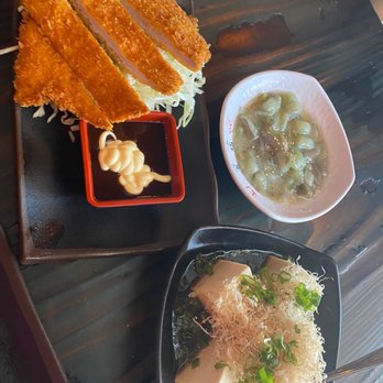 Yokushi Robata - Pork Katsu Spicy Cold Tofu Takowasa - Poke Near Me - Houston, Texas Yokushi Robata - Pork Katsu Spicy Cold Tofu Takowasa - Poke Near Me - Houston, Texas