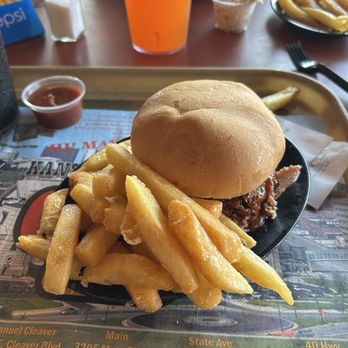Gates Bar-B-Q - Beef nooner and fries - Barbeque Near Me - Kansas City, Missouri Gates Bar-B-Q - Beef nooner and fries - Barbeque Near Me - Kansas City, Missouri