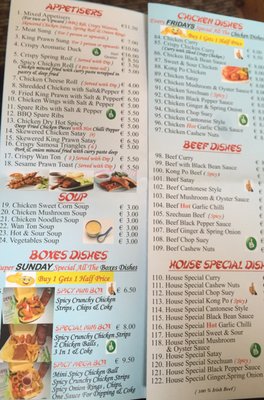 Menu photo 4 Lees Chinese Limerick, LK