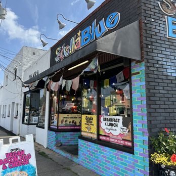Stella Blue - Exterior you can't miss. - Breakfast & Brunch Near Me - Huntington, New York Stella Blue - Exterior you can't miss. - Breakfast & Brunch Near Me - Huntington, New York