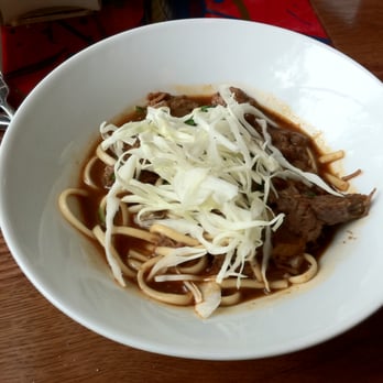 Inovasi - Special of the Day: Spicy Pork and Noodle dish (nom) - New American Near Me - Lake Bluff, Illinois