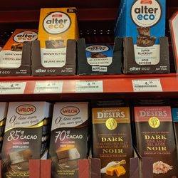 Bulk Barn - Fair trade chocolate