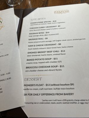 Menu photo 5 McCully House Jacksonville, OR