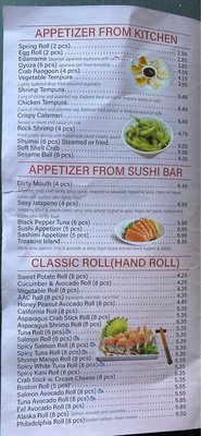 Menu photo 8 Ninja Express Wabash, IN