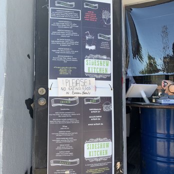Sideshow Kitchen - Menu - Burgers Near Me - Oakland, California