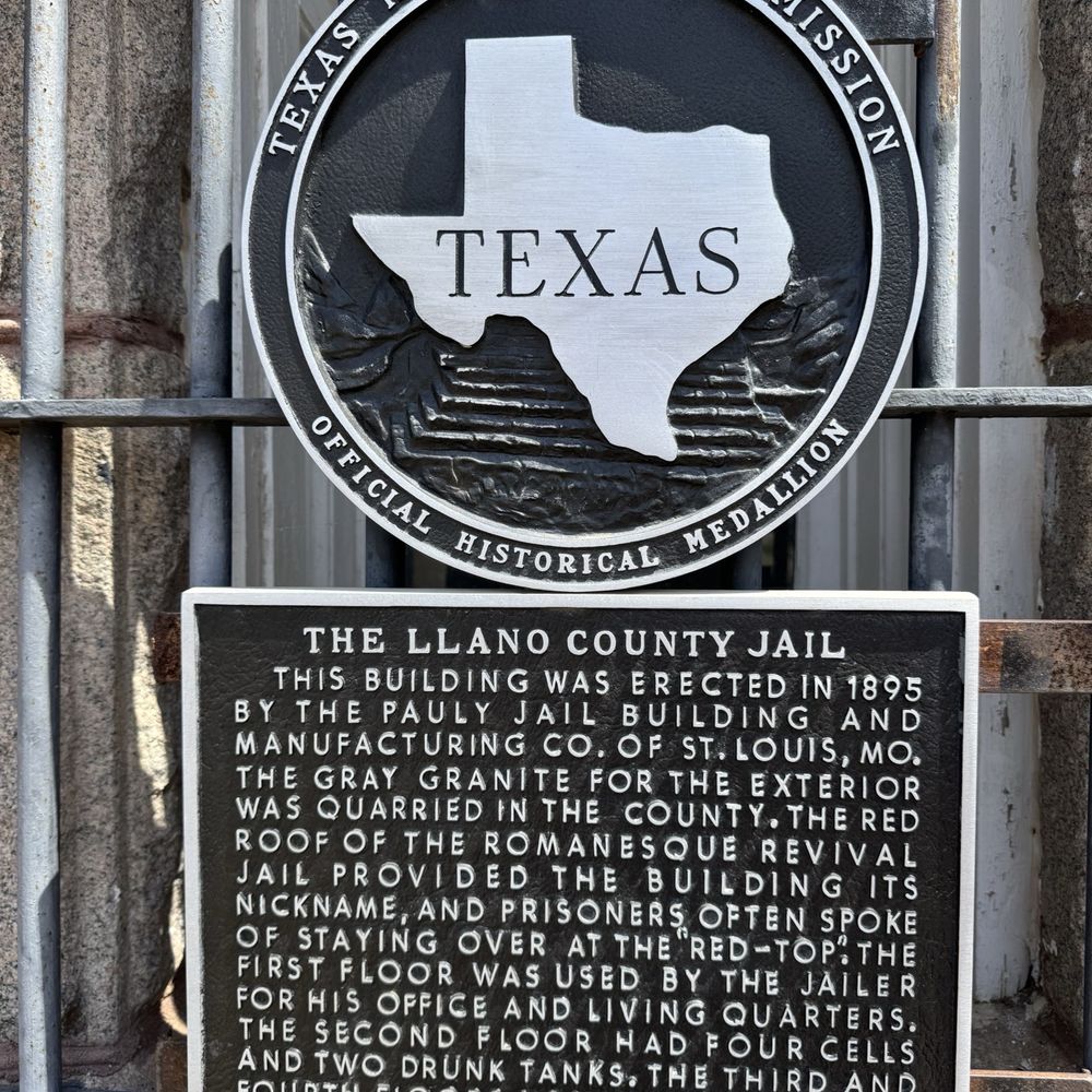 Llano Red Top Jail Tour - Historical Tours Near Me - Llano, Texas Llano Red Top Jail Tour - Historical Tours Near Me - Llano, Texas