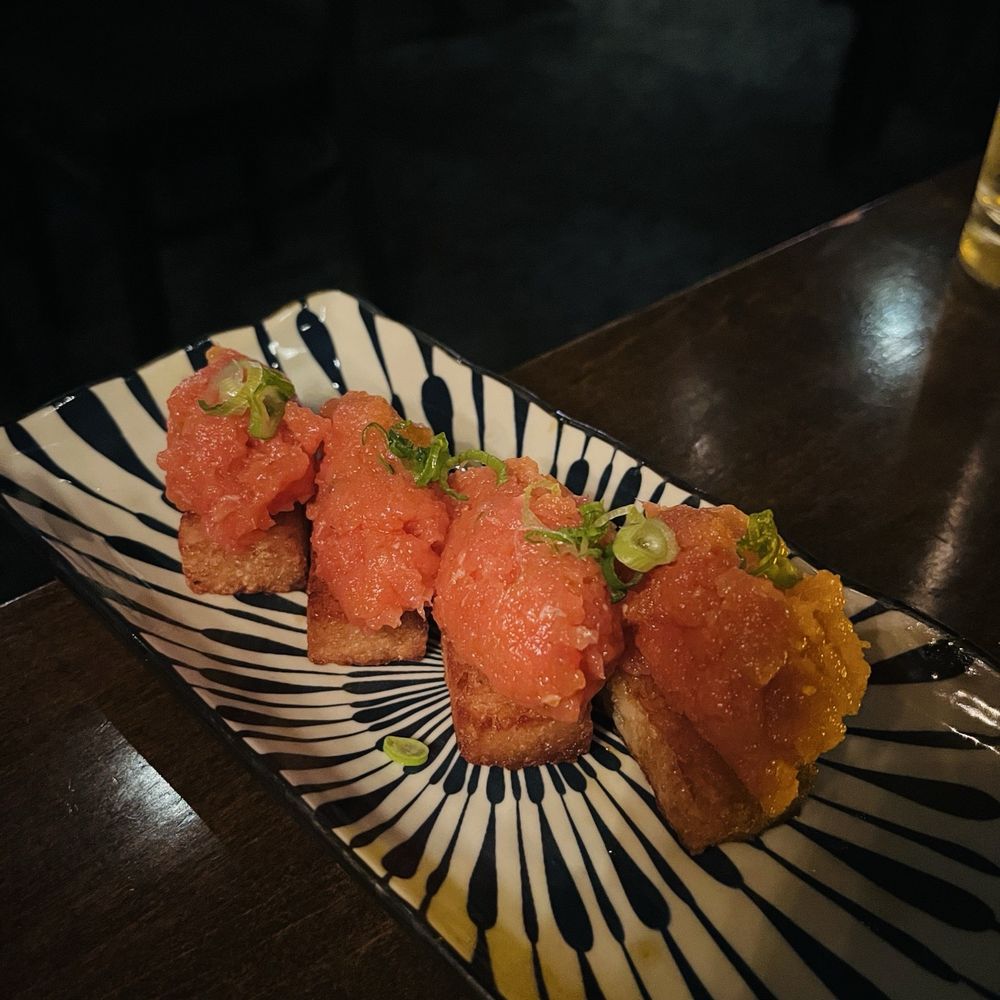 Katana - Spicy Tuna Crispy Rice - Sushi Bars Near Me - West Hollywood, California Katana - Spicy Tuna Crispy Rice - Sushi Bars Near Me - West Hollywood, California