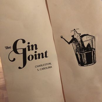 The Gin Joint - Menu cover - Cocktail Bars Near Me - Charleston, South Carolina The Gin Joint - Menu cover - Cocktail Bars Near Me - Charleston, South Carolina