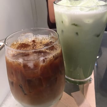 Document Coffee Bar - Document Cold & iced Matcha Latte - Coffee & Tea Near Me - Los Angeles, California