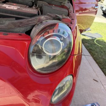 Foam Labz - After headlight restoration - Auto Detailing Near Me Foam Labz - After headlight restoration - Auto Detailing Near Me