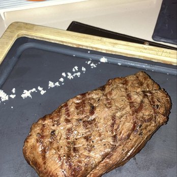 Toro Cabo - Argentina steak with the trio of super spicy habanero sauces. 20/10 spicy - Diners Near Me - Cabo San Lucas, BCS