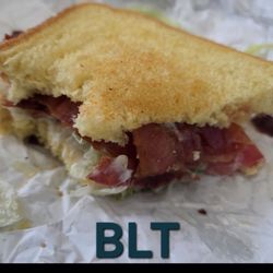 A weak BLT sandwich.