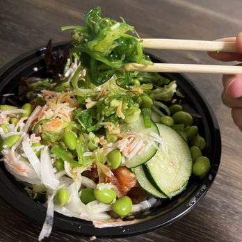 Yummy Poke - One bite of seaweed salad for $ 1.50 with new changes. Used to get 3x this for free. - Hawaiian Near Me - Rocklin, California Yummy Poke - One bite of seaweed salad for $ 1.50 with new changes. Used to get 3x this for free. - Hawaiian Near Me - Rocklin, California