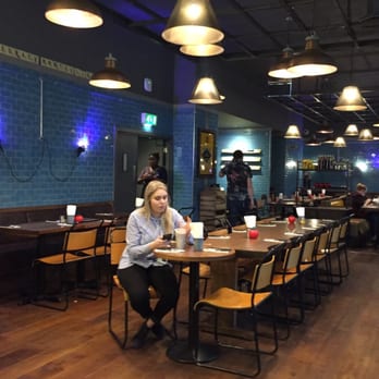 Gourmet Burger Kitchen - Dining Room - Burgers Near Me - White City, XGL Gourmet Burger Kitchen - Dining Room - Burgers Near Me - White City, XGL