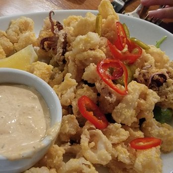 Scarlet Oak Tavern - Narragansett Calamari - $17 as of 10/21 - New American Near Me - Hingham, Massachusetts