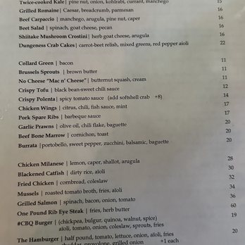Mua - Menu - Bars Near Me - Oakland, California