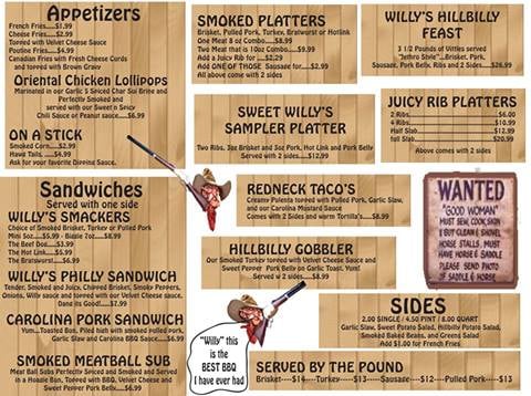Menu photo 4 Sweet Willy's BBQ Wichita, KS