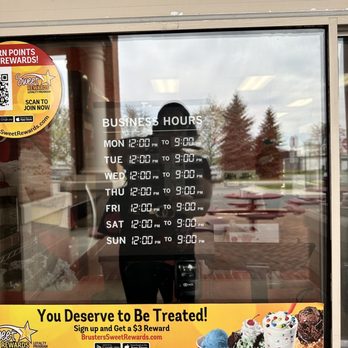 Bruster's Real Ice Cream - Hours of operation - Desserts Near Me - Ashburn, Virginia