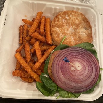 Cafe 360 - Wild Caught Salmon Burger - Gelato Near Me - Freehold, New Jersey
