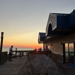 Weko Beach Campground - Sunset at the beach house