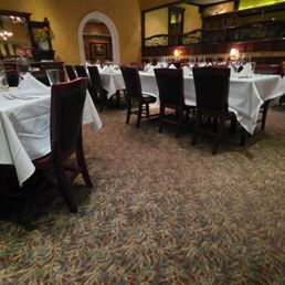 Part of the restaurant