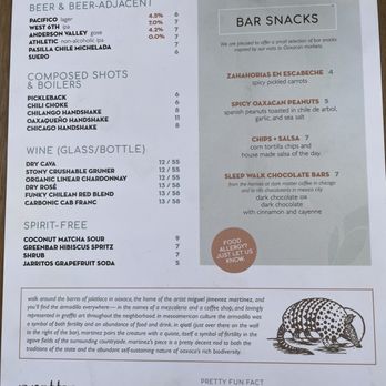 Pretty Decent - Menu - Cocktail Bars Near Me - Louisville, Kentucky