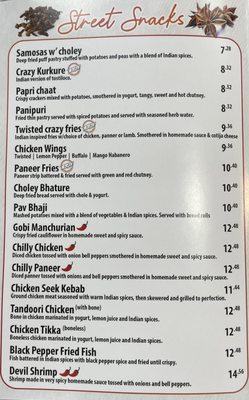 Menu photo 7 Twisted Indian Street Food Lemoore, CA Menu photo 7 Twisted Indian Street Food Lemoore, CA