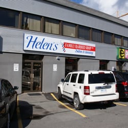 Helen's Family Barber Shop & Tanning - Outside of their new location on 3111 Kempt Road.
