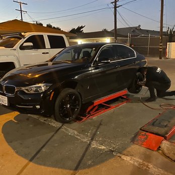U.A.S. Custom Wheels And Tires - Putting on all the finishing touches! - Tires Near Me - Hawthorne, California