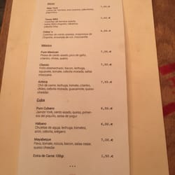 Oskar's - Carta.