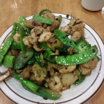 Mongolian BBQ - This is my creation. Lots of chicken and veggies with Mongolian sauce - Mongolian Near Me - Stillwater, Minnesota