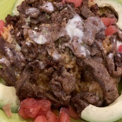 El Tule Mexican Bar & Grill - Steak & rice dish