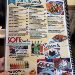 El Rincon Mexican Grill Wadsworth - Menu