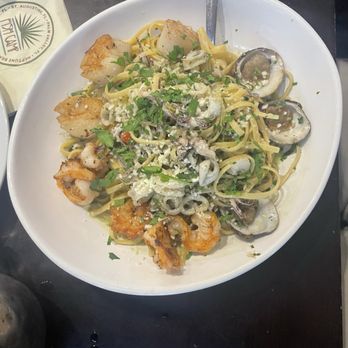 St Augustine Fish Camp - Seafood Linguini - Seafood Near Me - St Augustine, Florida