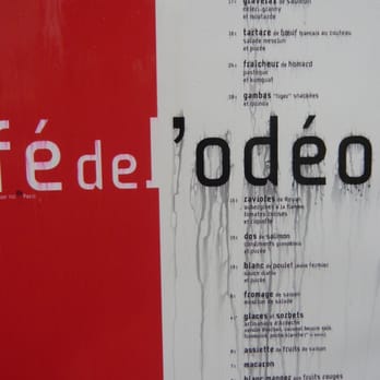 Le Cafe De L Odeon 17 Reviews Place De L Odeon Paris France Yelp