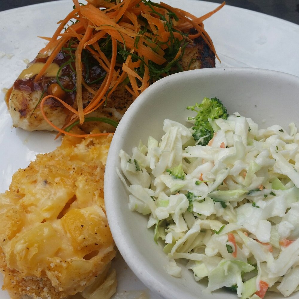 Bonefish Grill - 8oz Chilean Seabass w/Pan Asian sauce, Cole Slaw, and Poatoes Augratian - Seafood Near Me - Tampa, Florida