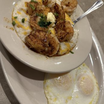 Red Truck Cafe - Blackened Shrimp Cheese Grits - Breakfast & Brunch Near Me - Plano, Texas Red Truck Cafe - Blackened Shrimp Cheese Grits - Breakfast & Brunch Near Me - Plano, Texas