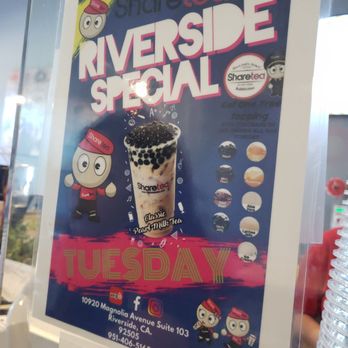 Sharetea - Specials! Love it! - Coffee & Tea Near Me - Riverside, California