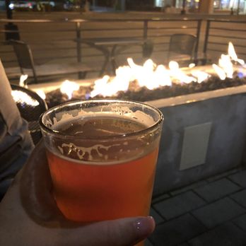 Beerhead Bar & Eatery - Ithaca Pumpkin Beer by the fire - New American Near Me - Rochester, New York Beerhead Bar & Eatery - Ithaca Pumpkin Beer by the fire - New American Near Me - Rochester, New York