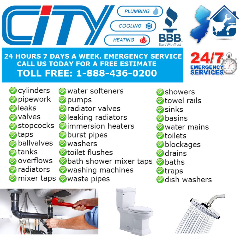 Slide of City Plumbers NJ