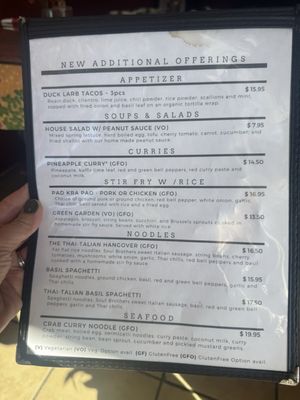 Menu photo 1 White Jasmin Thai Cuisine Lansdale, PA Menu photo 1 White Jasmin Thai Cuisine Lansdale, PA