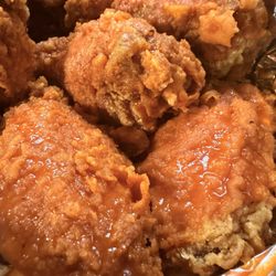 Empire Express - Buffalo Wings. Will request sauce on the side next time for extra crisp.