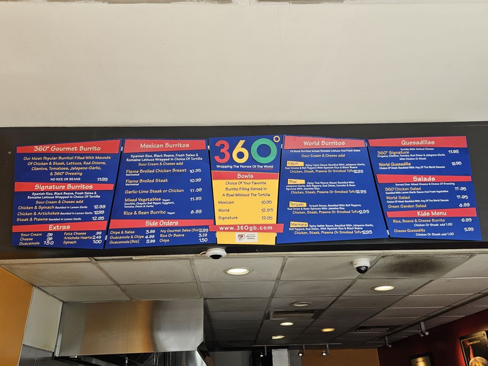 360 Gourmet Burritos