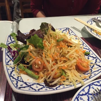 President Thai - Papaya salad - Thai Near Me - Pasadena, California