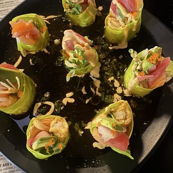 I Love Sushi - Flower Roll (With Rice) - Japanese Near Me - Henderson, Nevada I Love Sushi - Flower Roll (With Rice) - Japanese Near Me - Henderson, Nevada