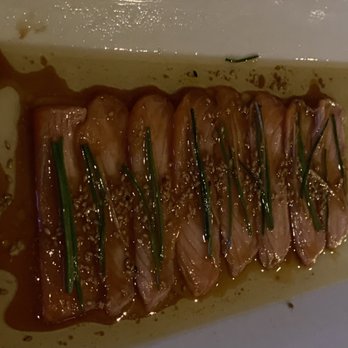 Matsuhisa Aspen - New Style Salmon Sashimi - Japanese Near Me - Aspen, Colorado