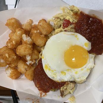 Beignet Spot - "Eggs n ghetti" - Coffee & Tea Near Me - Riverside, California