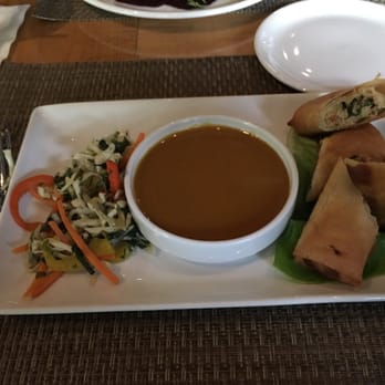 Cola's - Pull pork egg rolls with zesty ginger sauce - New American Near Me - Columbia, South Carolina