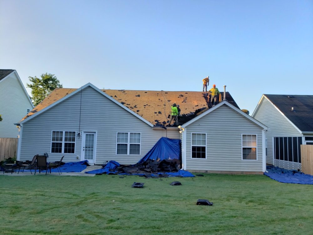 Slide of WCCG Roofing